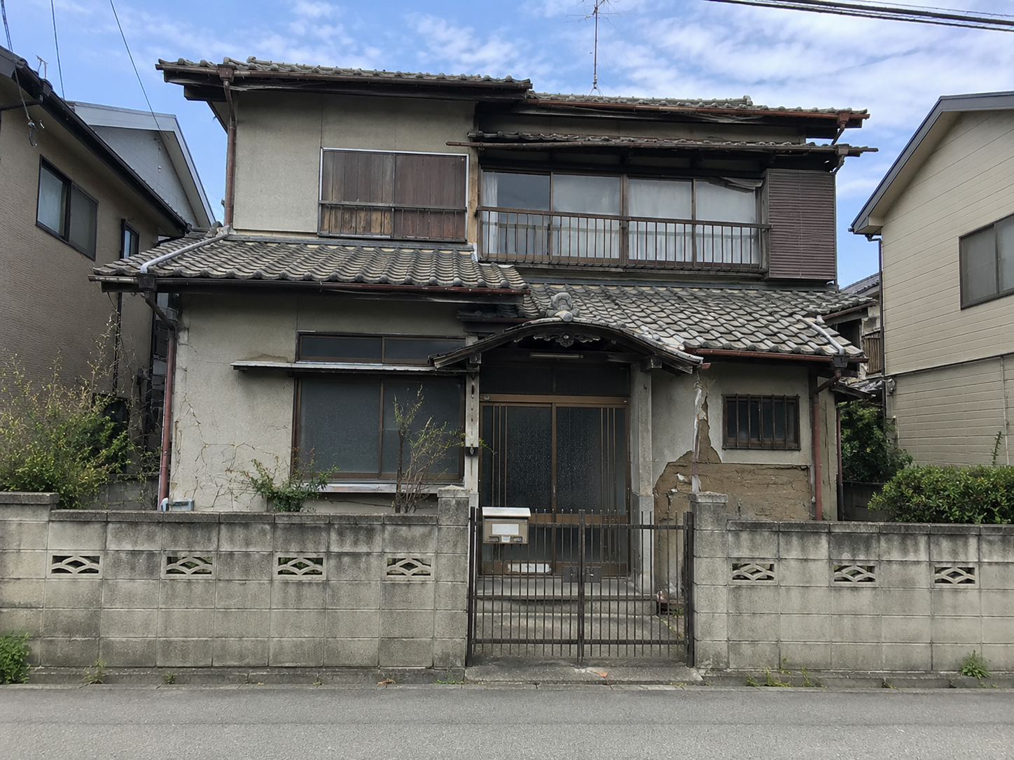 木造住宅 解体前