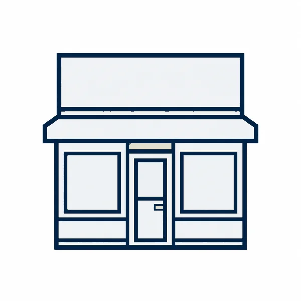 店舗の建物イラスト