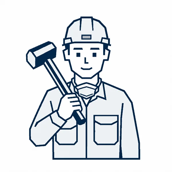 職人のイラスト
